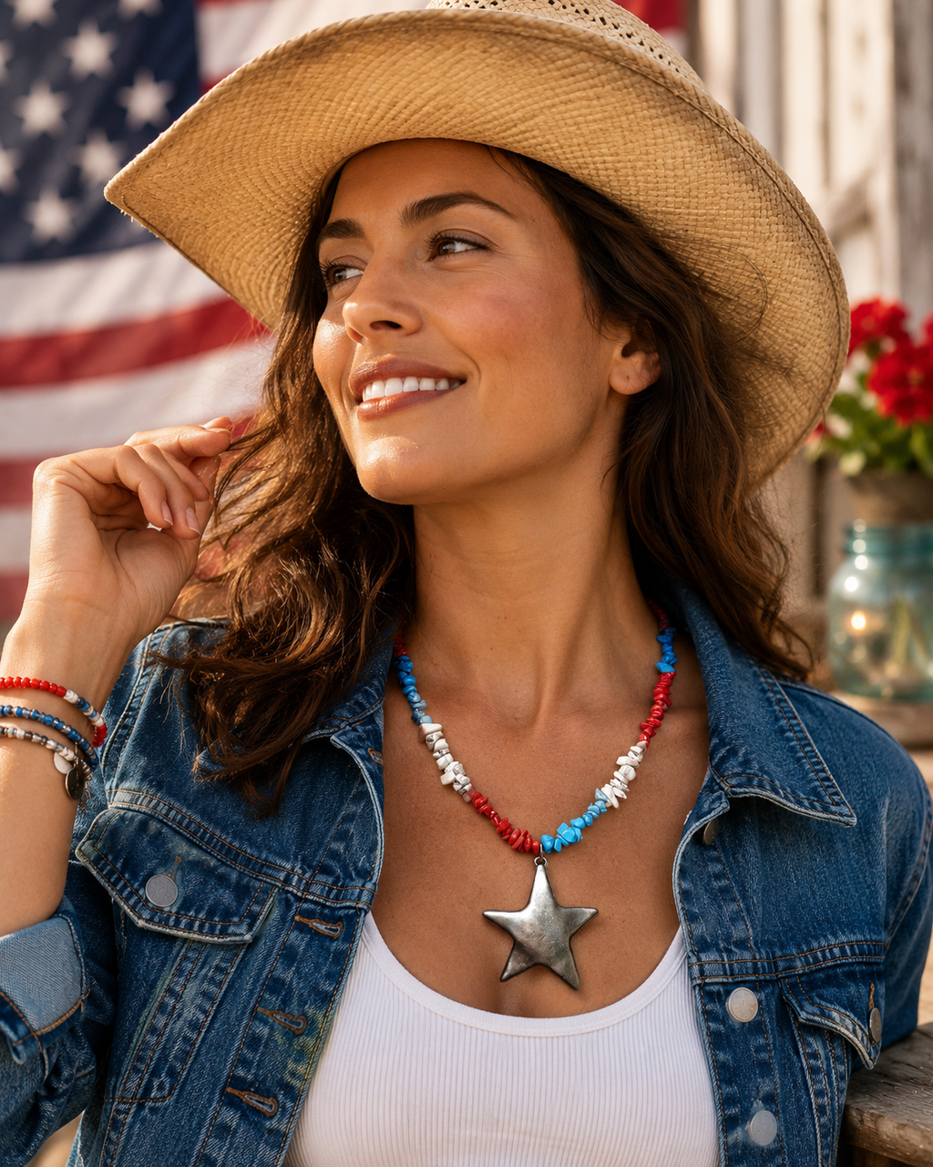 Liberty Star Necklace