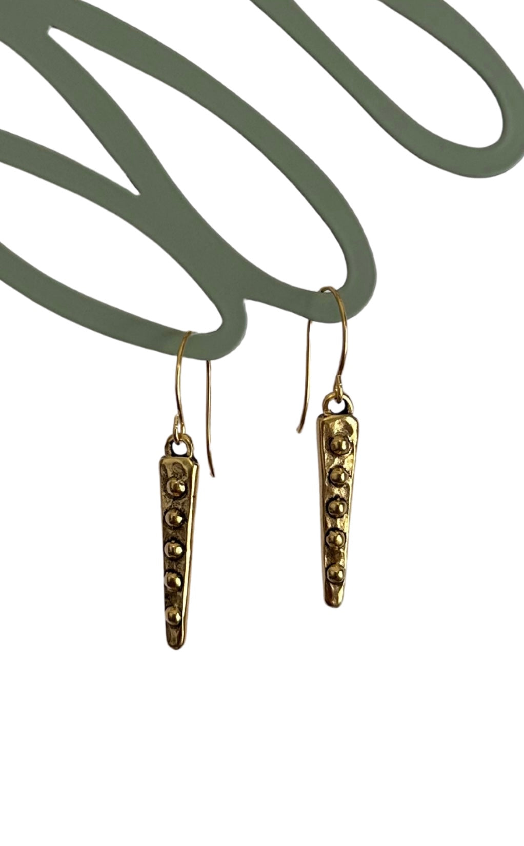 Luna Line Drop Earrings