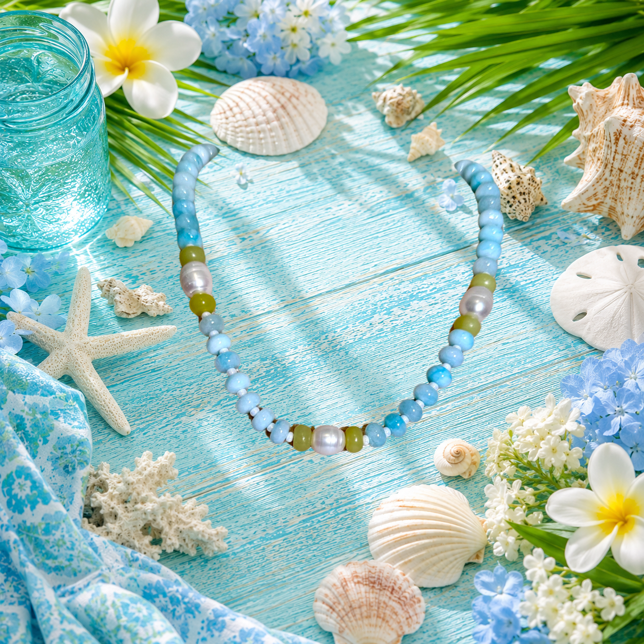 Ocean Pearls Necklace