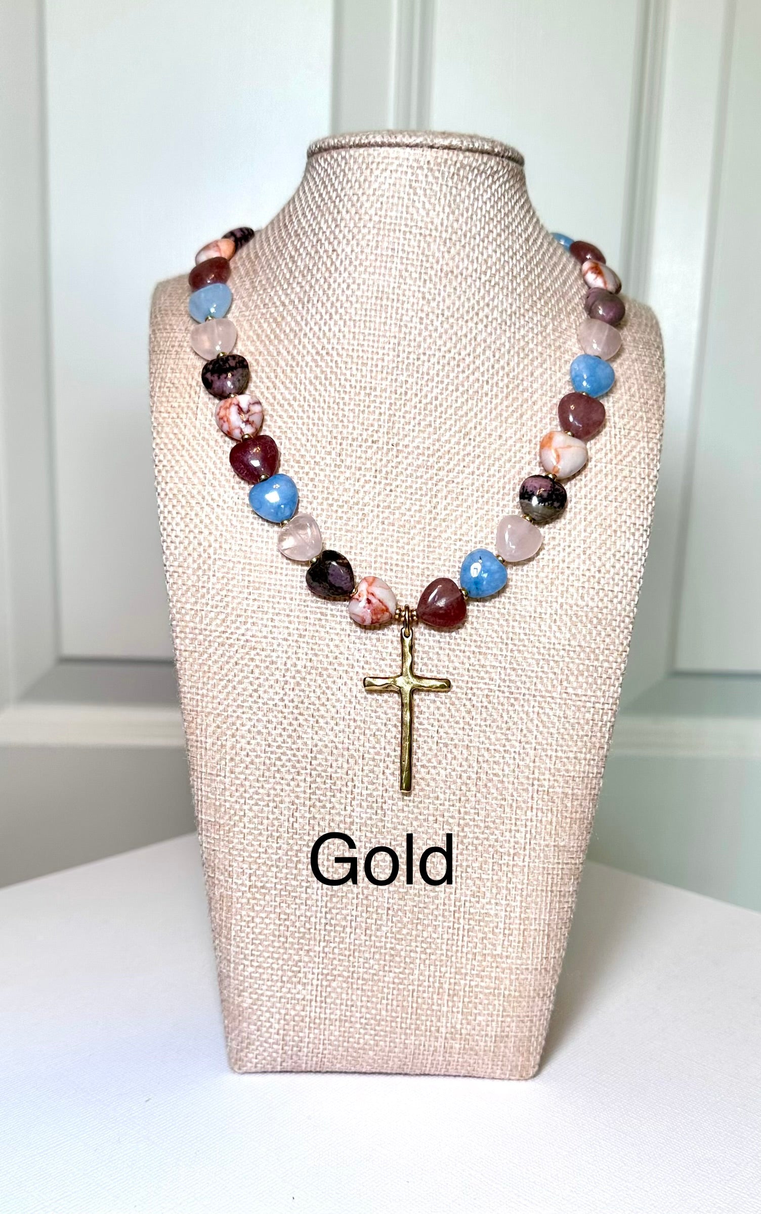 Heart of Grace Cross Necklaces