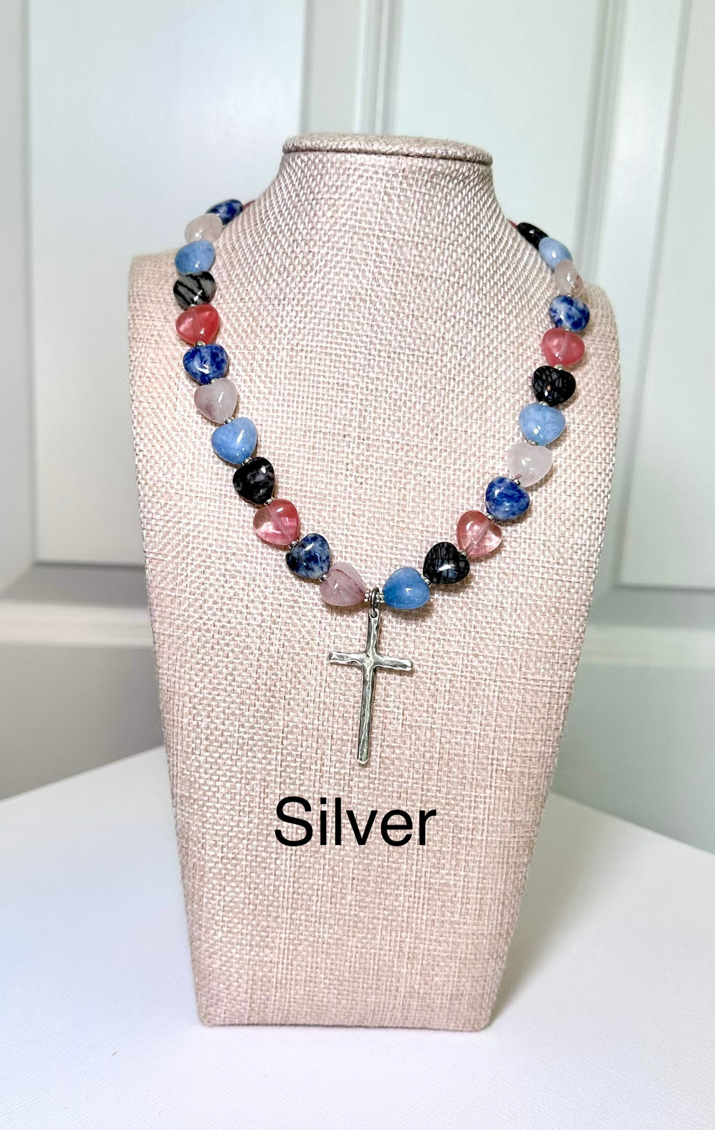 Heart of Grace Cross Necklaces
