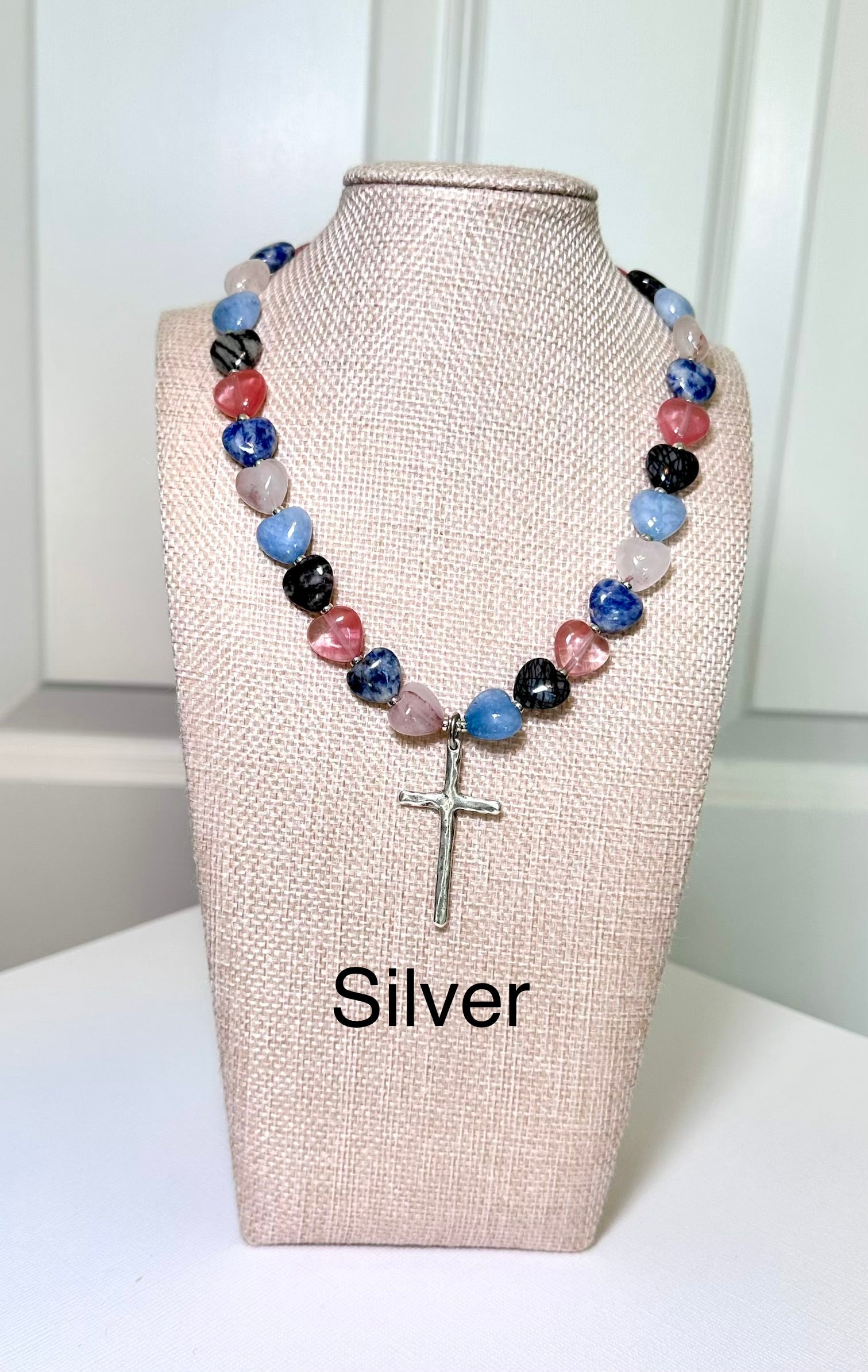 Heart of Grace Cross Necklaces