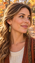Wanderlight Feather Earrings