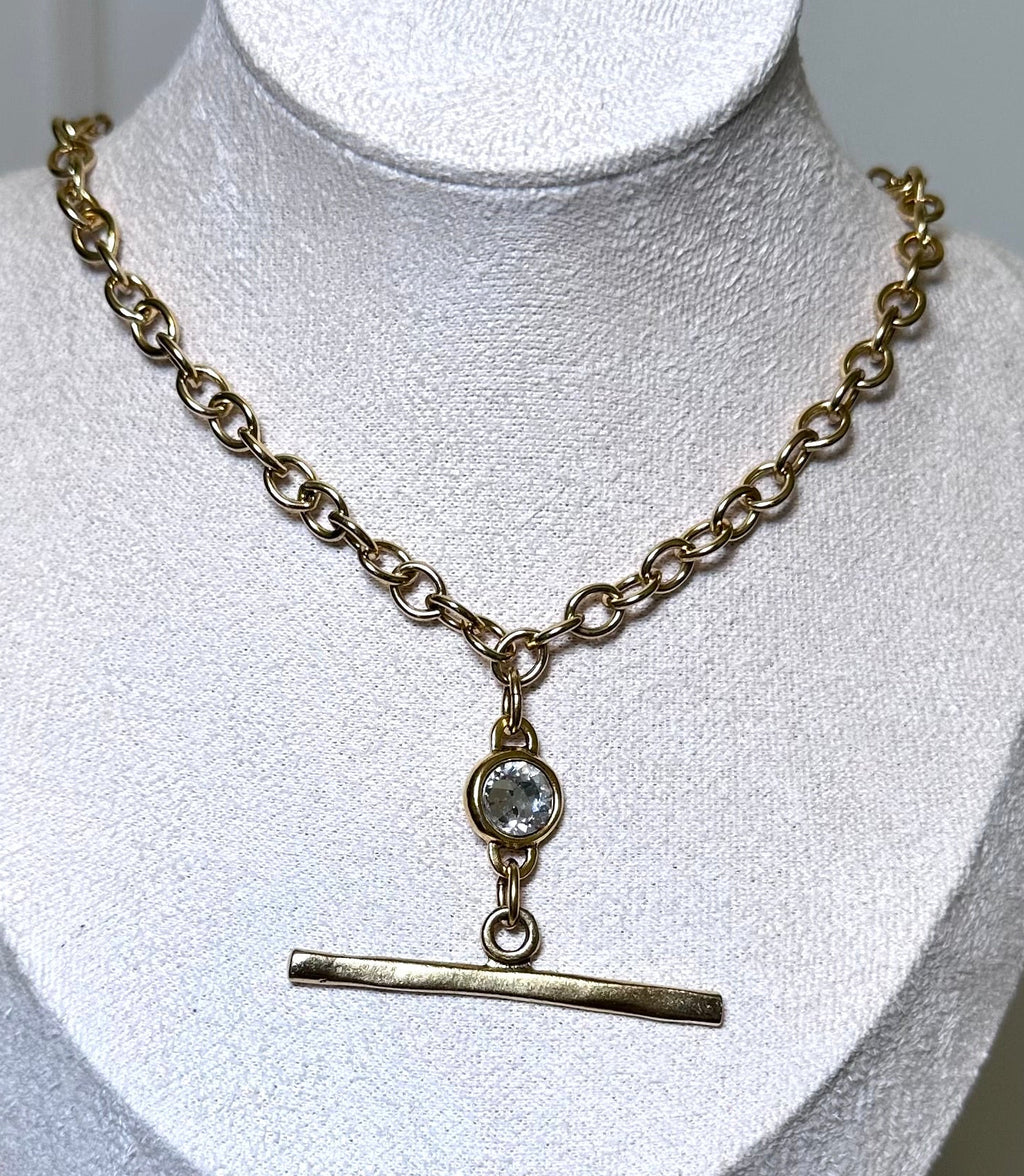 Golden Line Necklace