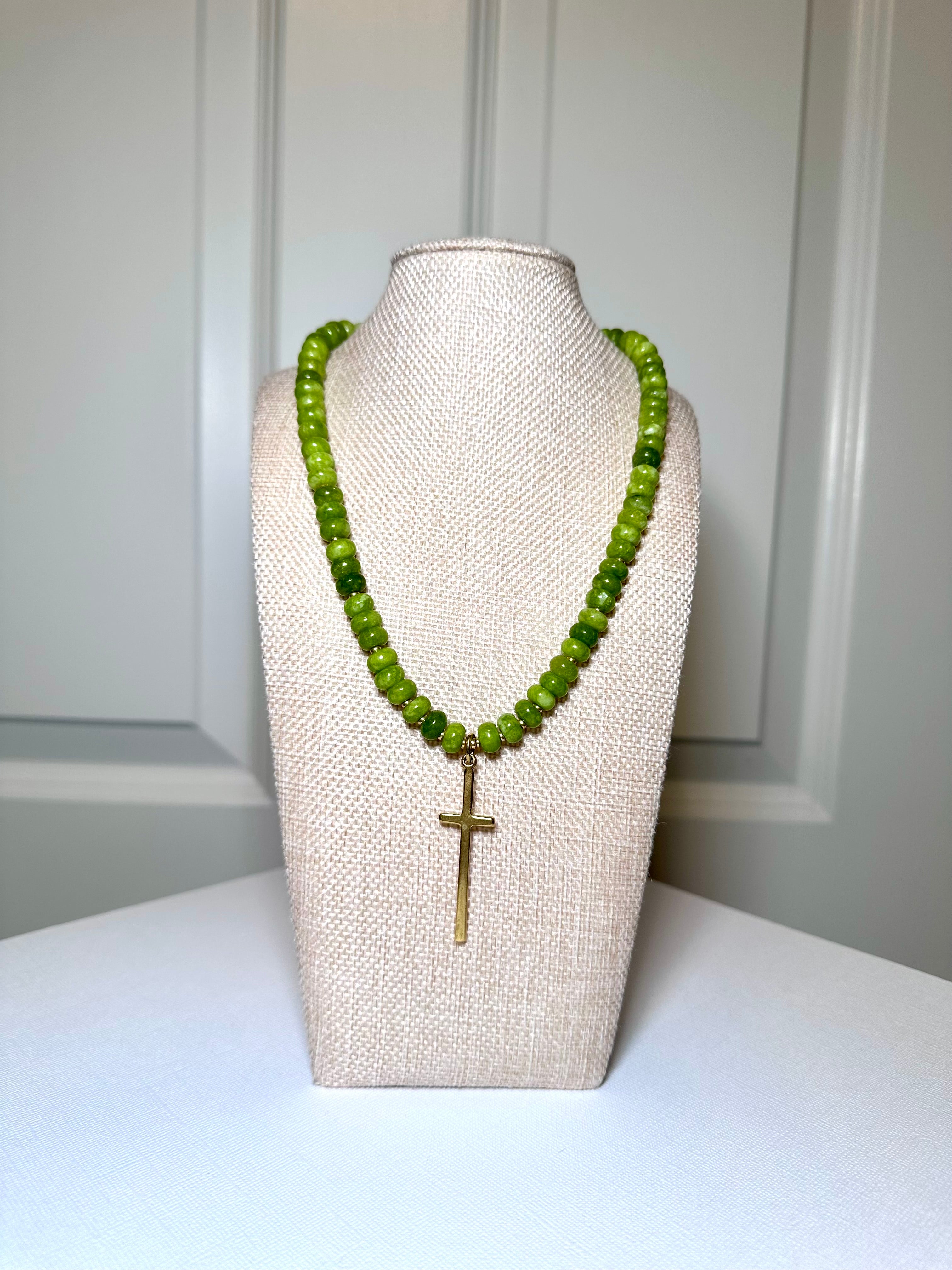 Olive Grace Cross Necklace