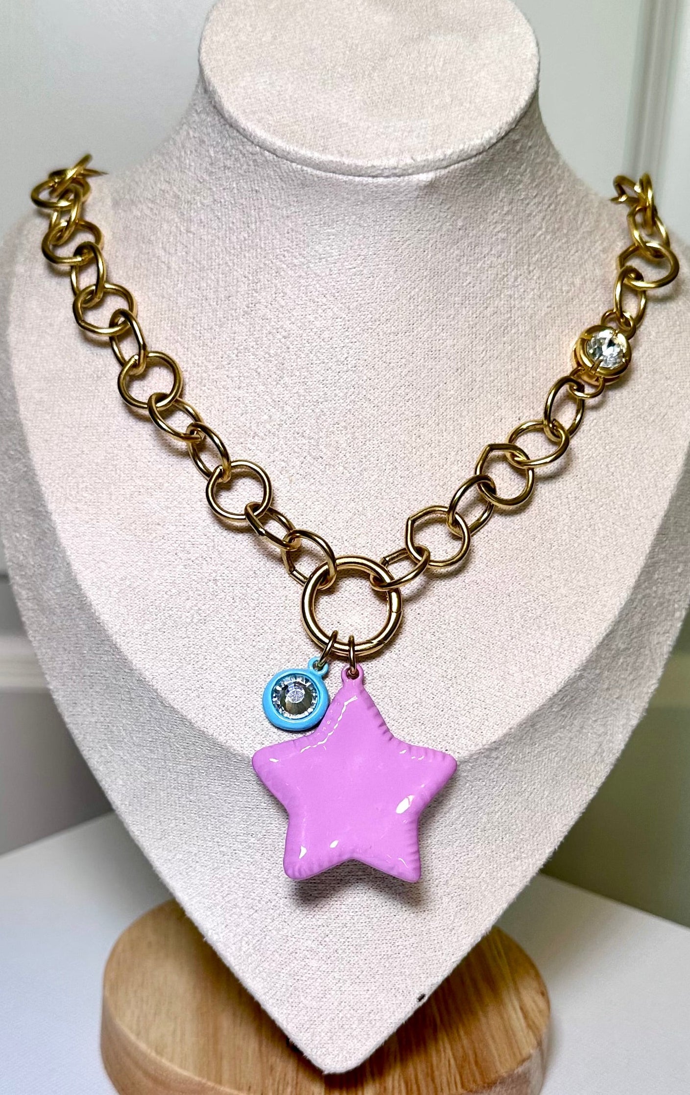Bubblegum Stardust Necklace