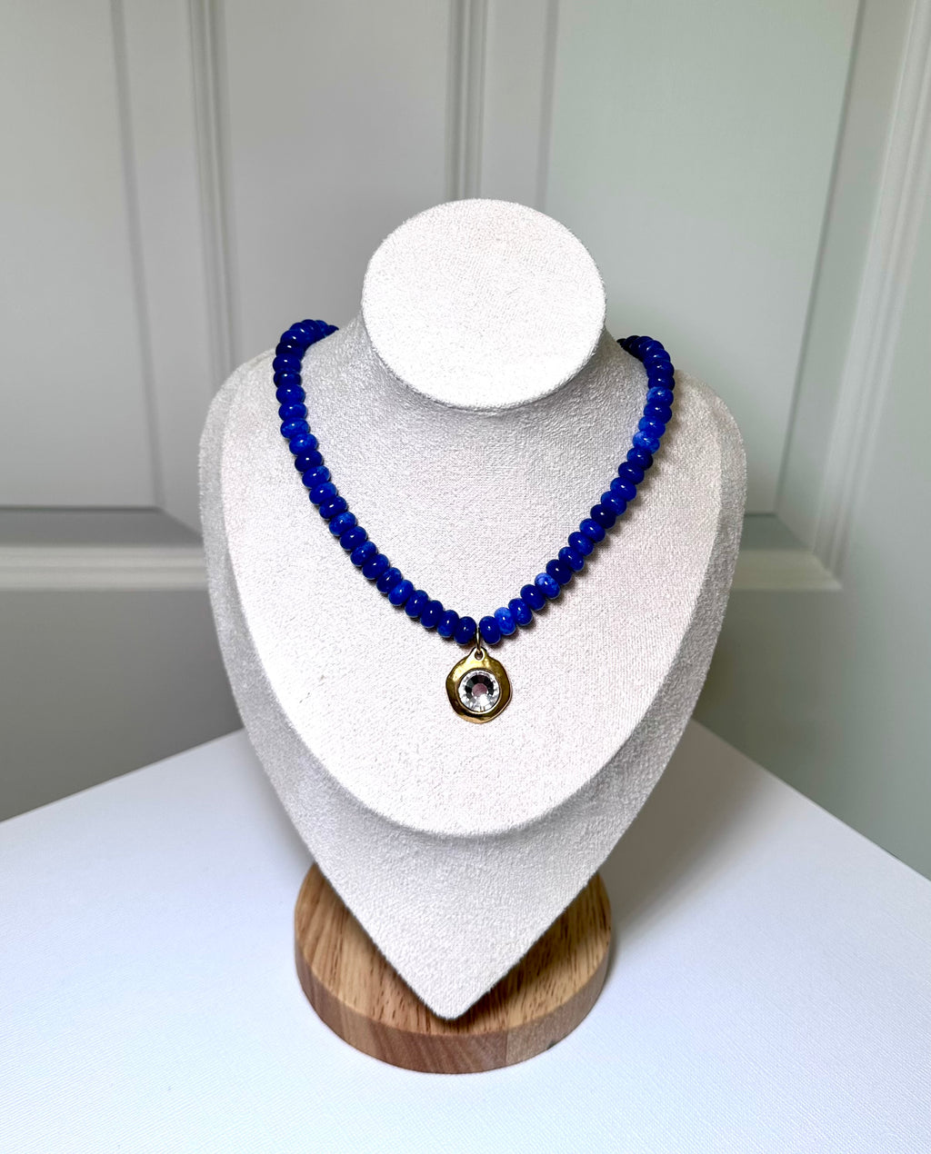 Sapphire Glimmer Necklace