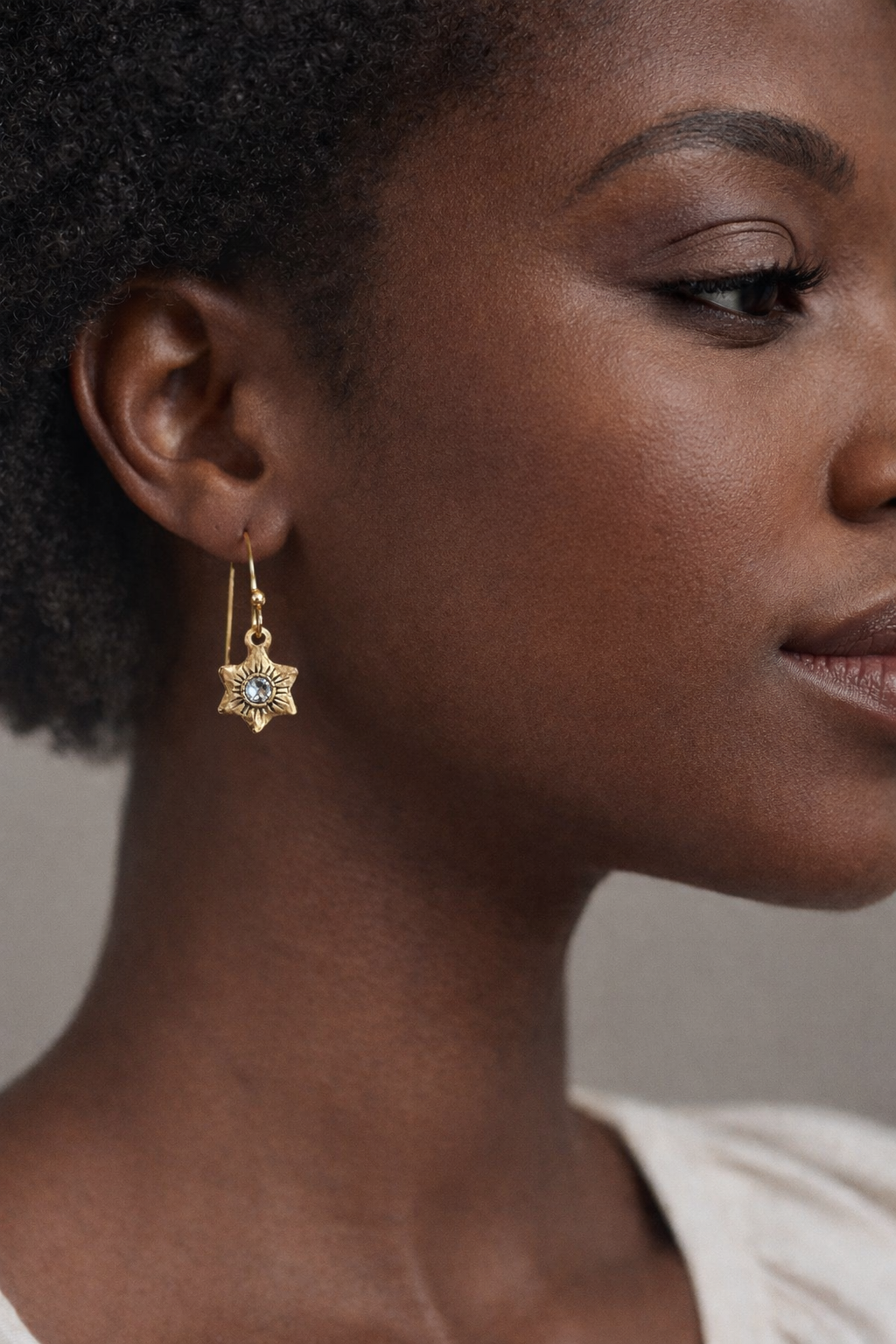 Sunburst Drop Earrings