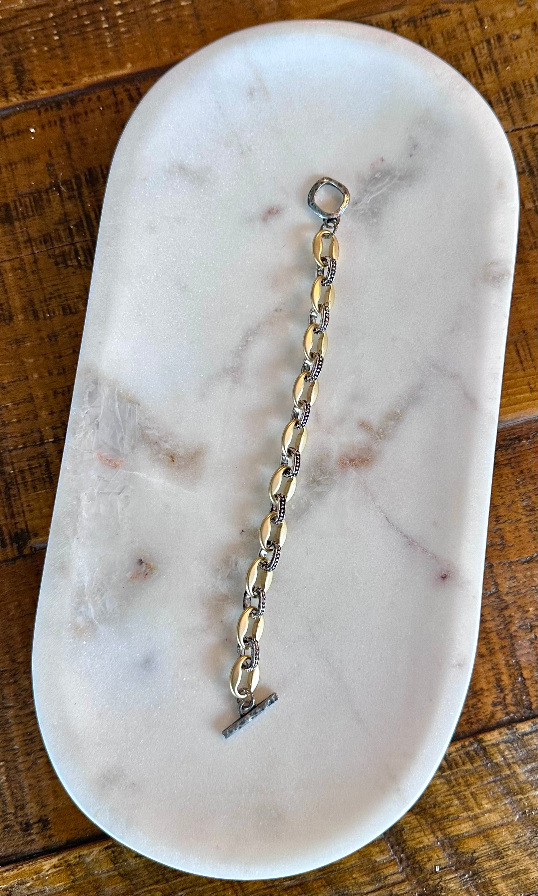 Midnight Luxe Link Bracelet