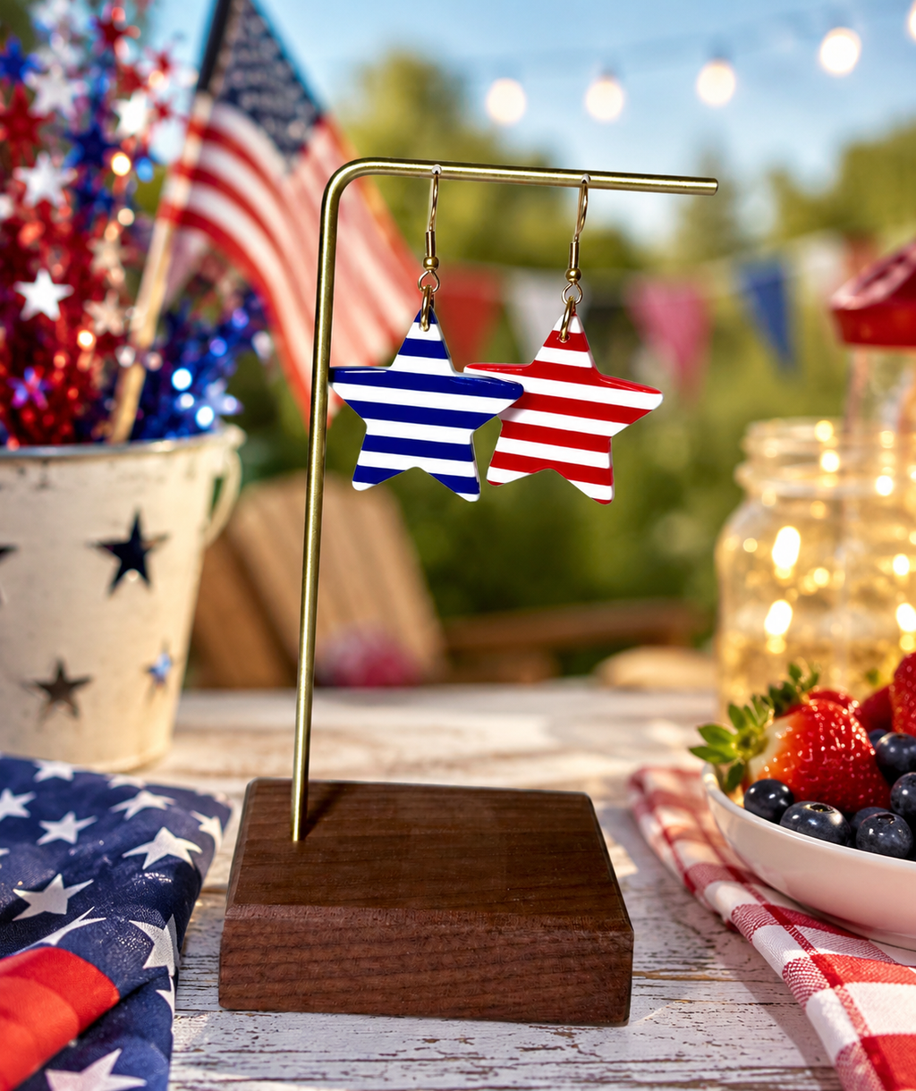 Liberty Star Earrings
