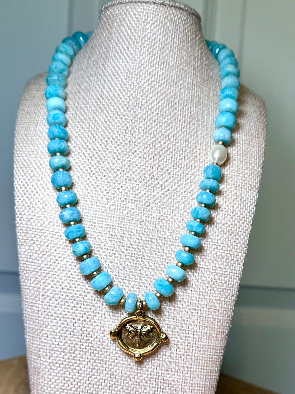Dragonfly Lagoon Necklace