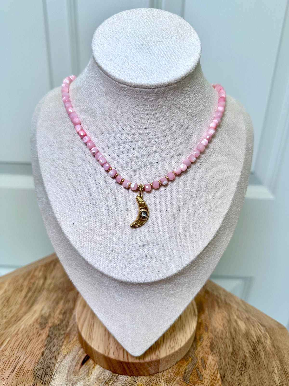 Pink Moonrise Necklace