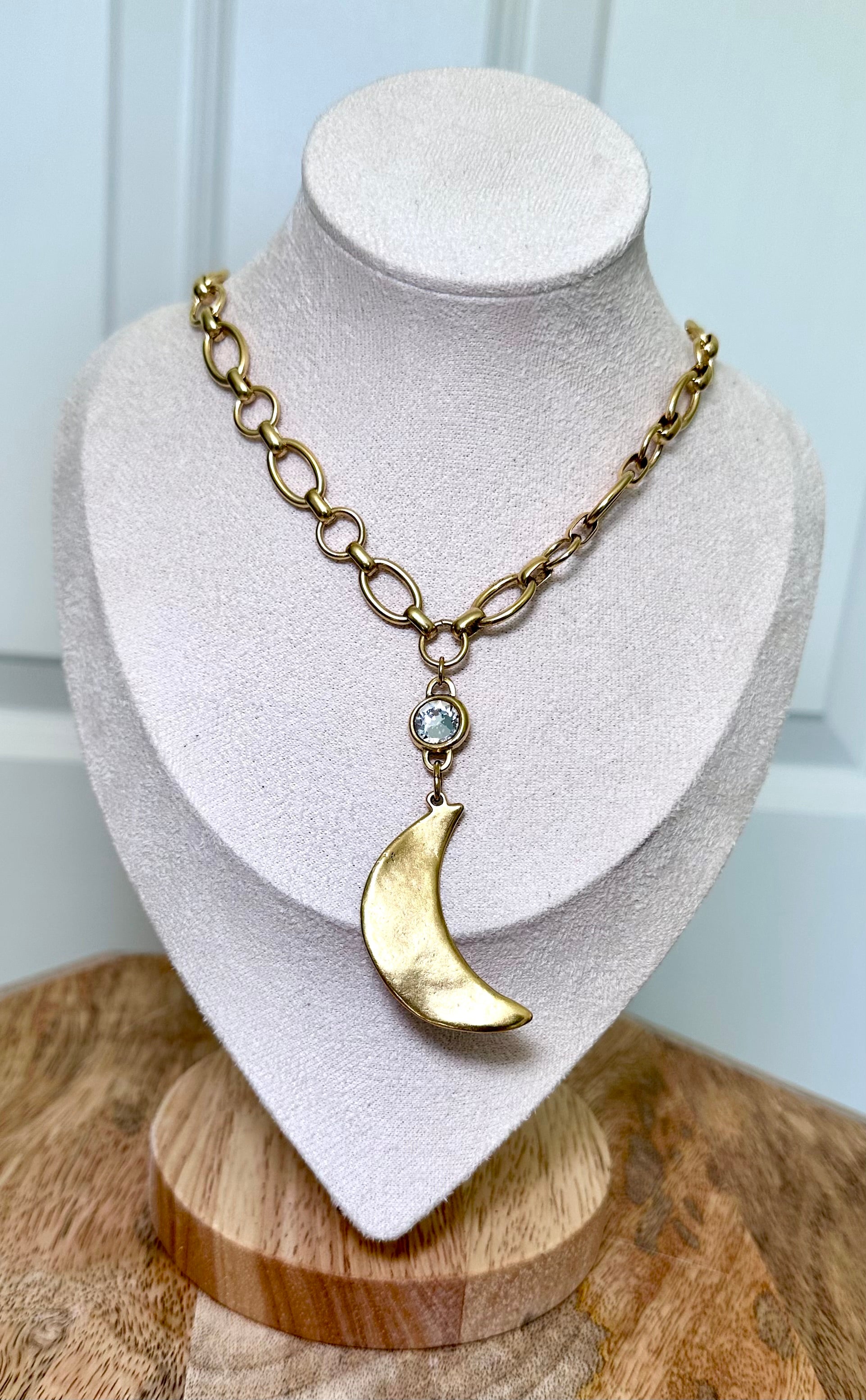 Midnight Moon Necklace