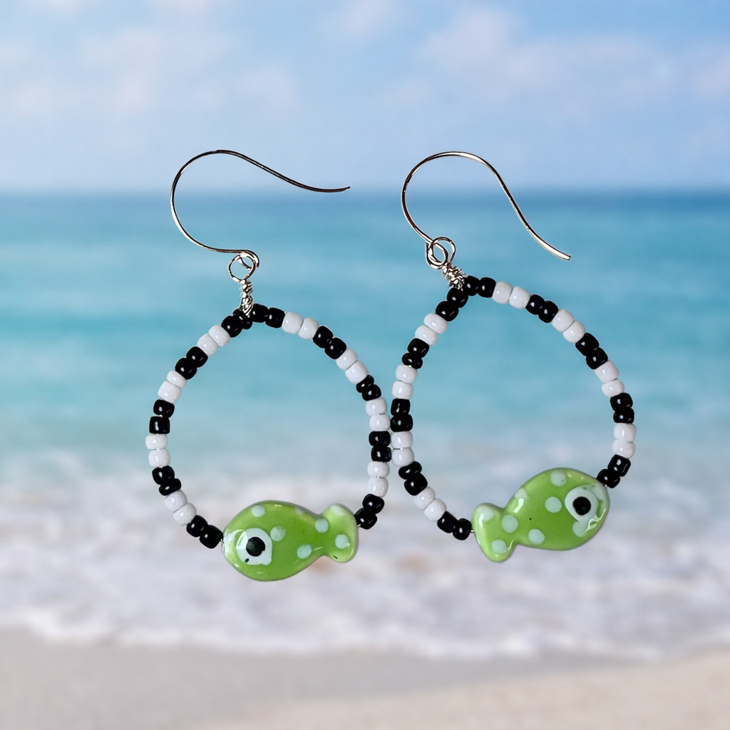Seafoam Splash Earrings