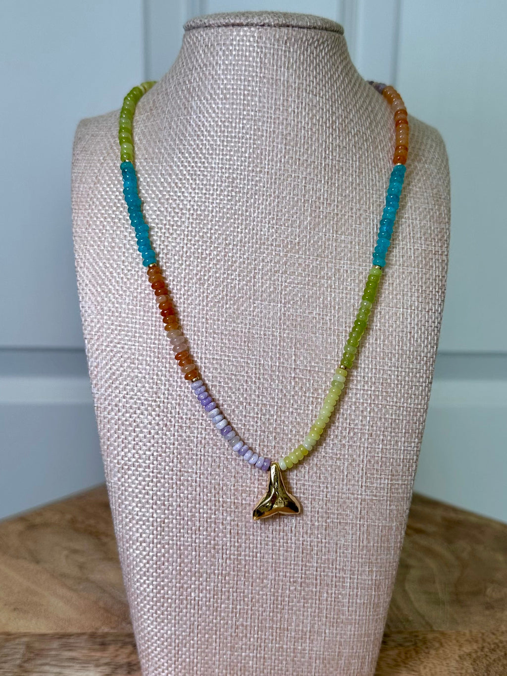 Sunset Reef Tail Necklace