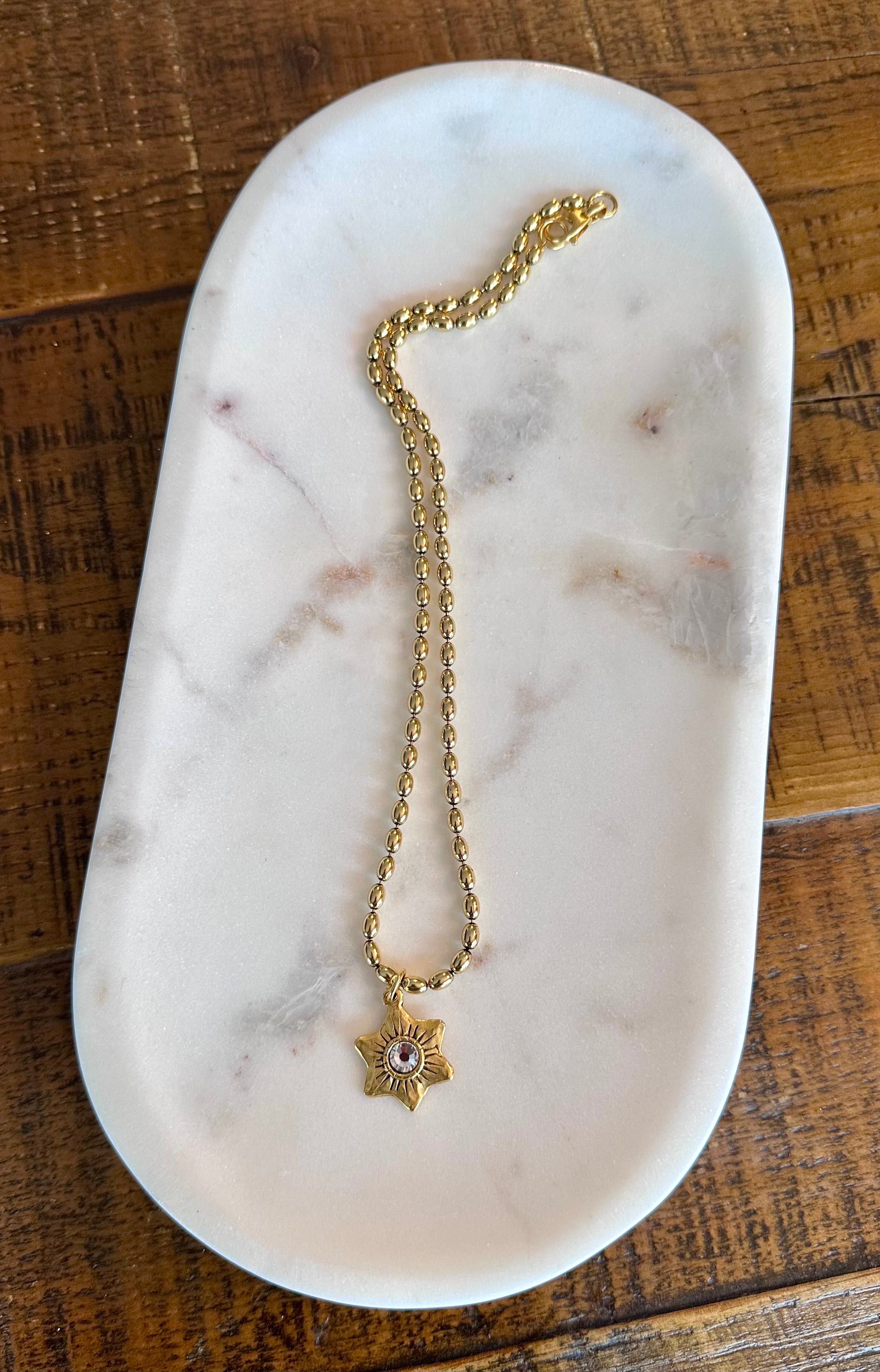 Solara Star Necklace