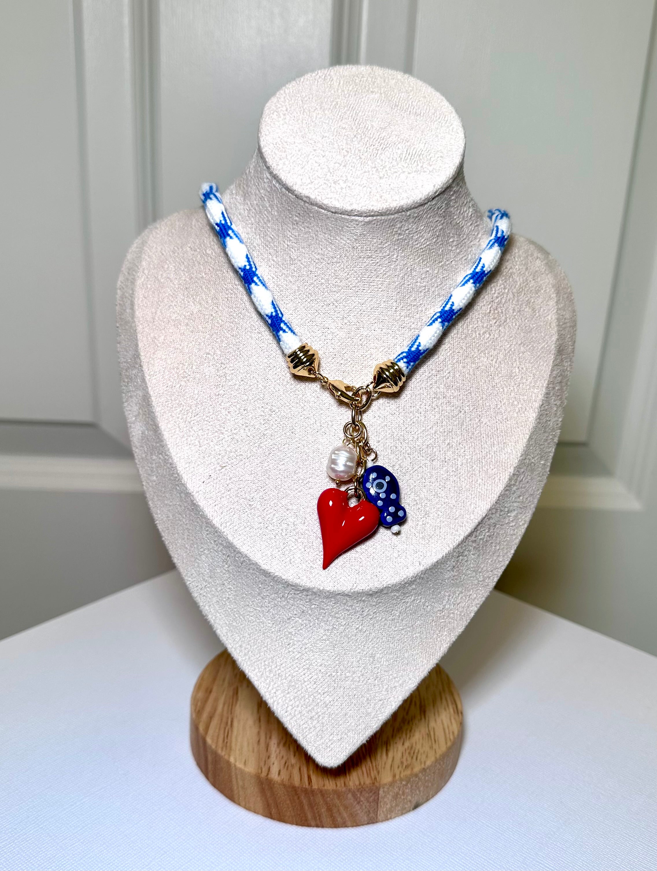 Blue Skies & Heartbeats Necklace