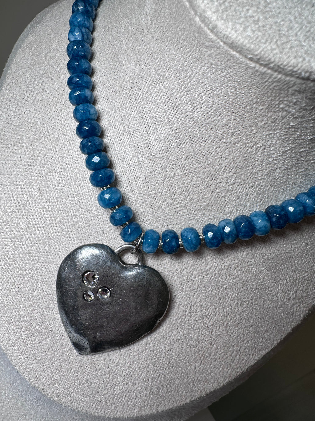 Midnight Heart Necklace