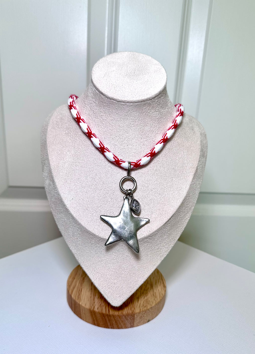 Silver Star Americana Necklace