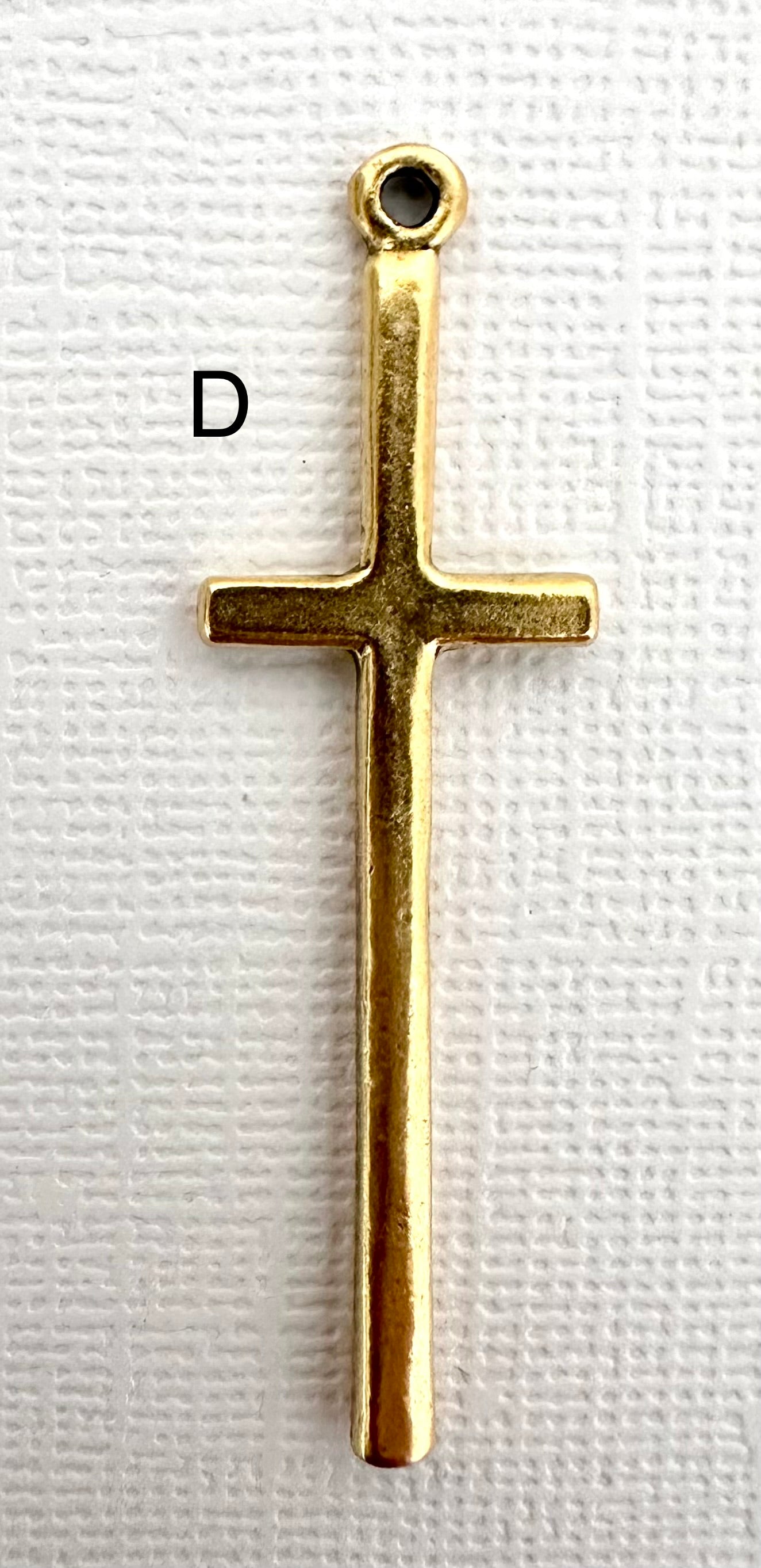Simply Faith Cross Charms for Necklaces & Bracelets