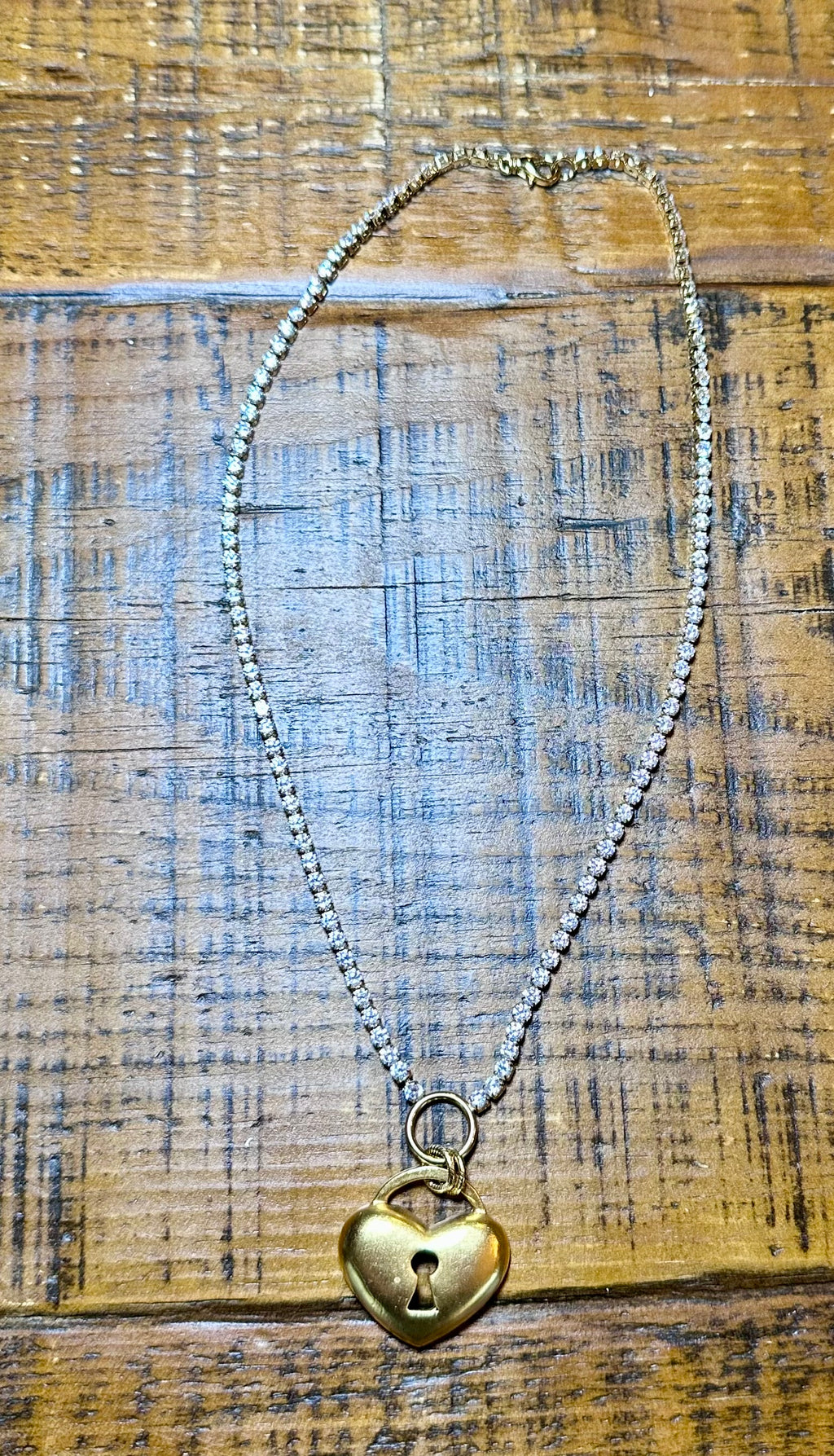 Lockstep Heart Necklace