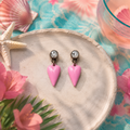 Rose’ Coast Heart Earrings