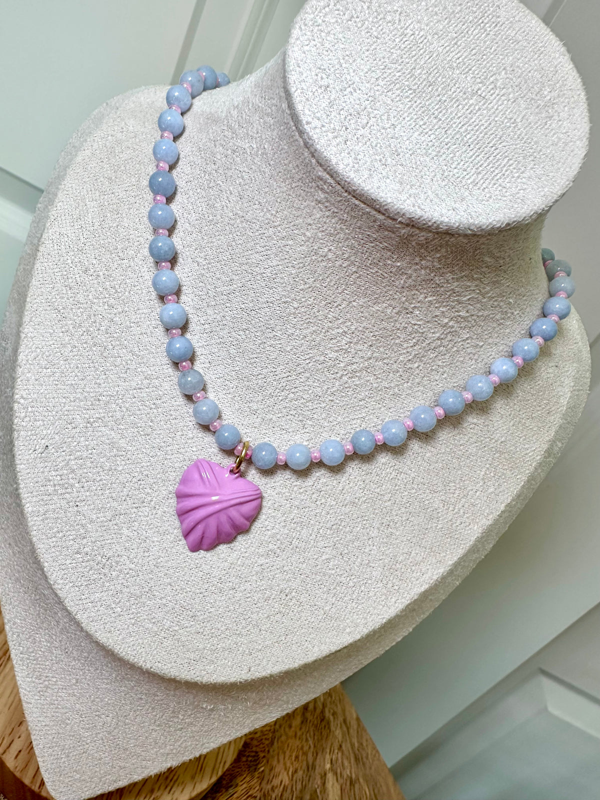 Periwinkle Petals Necklace