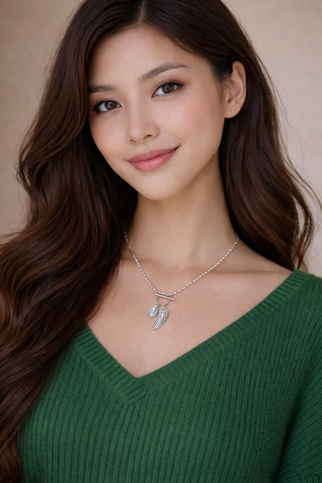 Guardian Angel Toggle Necklace