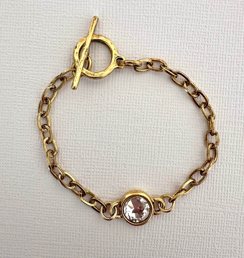 Golden Glimmer Bracelet